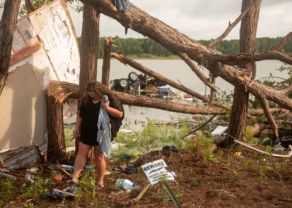 Tornado Impacts Naval Submarine Base Kings Bay