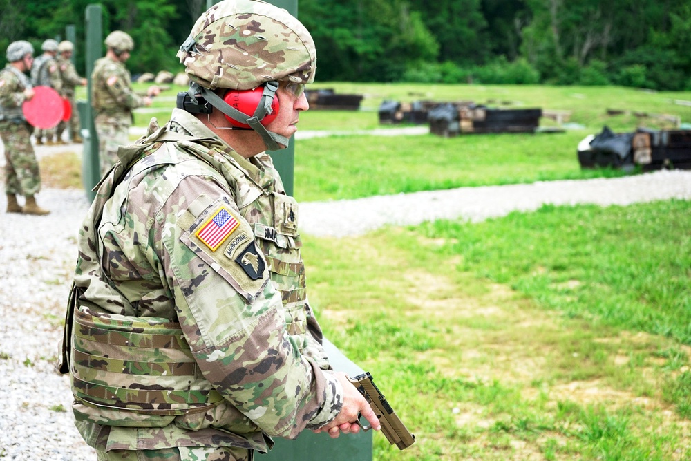 1st TSC M-17 Qualification Range