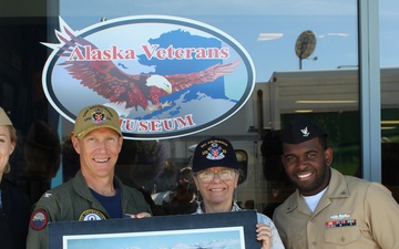 USS Anchorage Sailors Visit Namesake