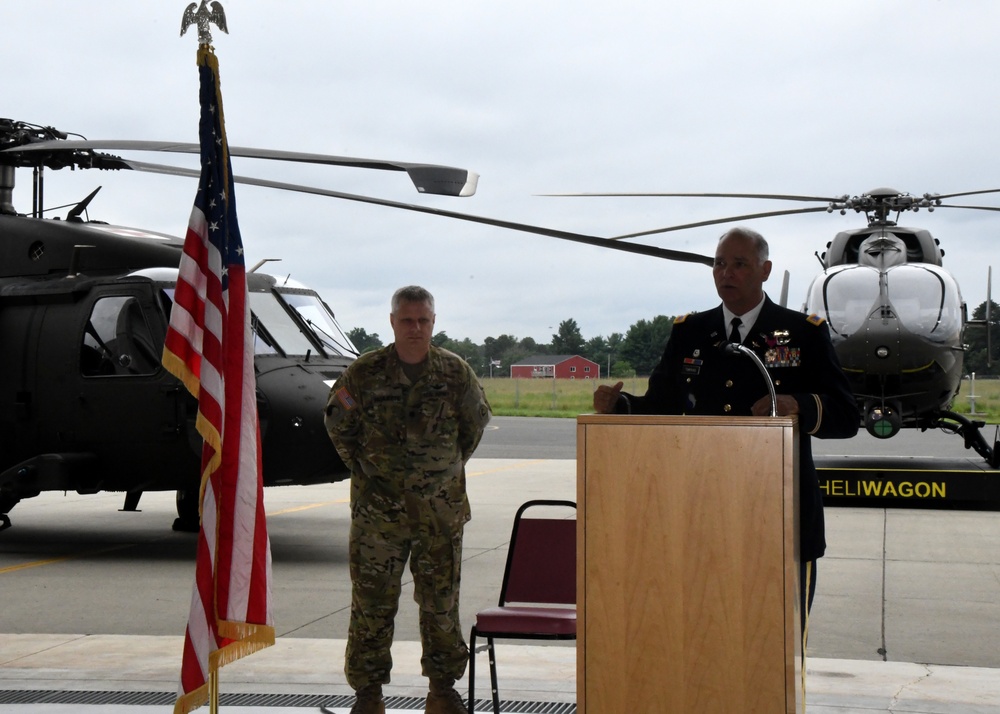 Army Aviation Support Facility #2 Awards Legion of Merit and holds colonel promotion