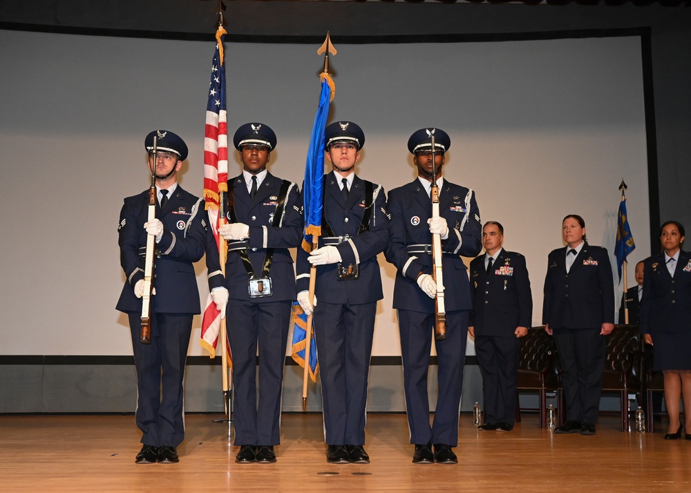377th CPTS Change of Command Ceremony