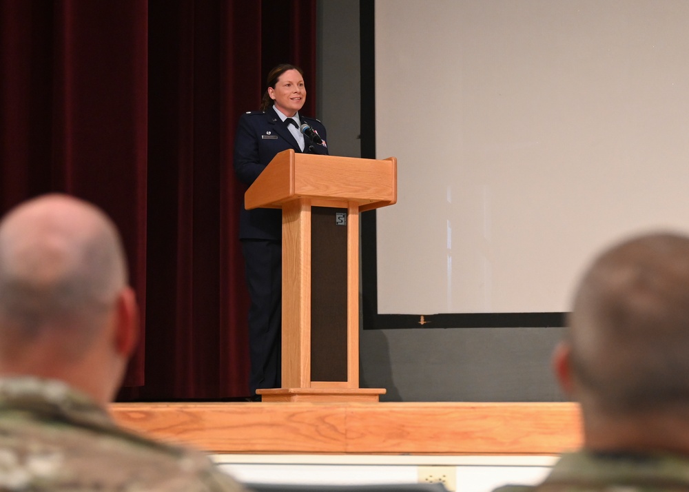 377th CPTS Change of Command Ceremony