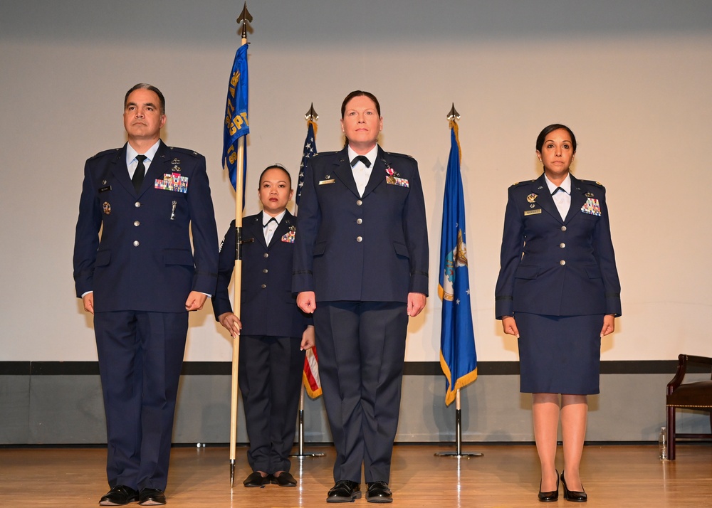 377th CPTS Change of Command Ceremony