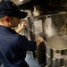 USS Sioux City Sailor Prepares Lunch in the Galley