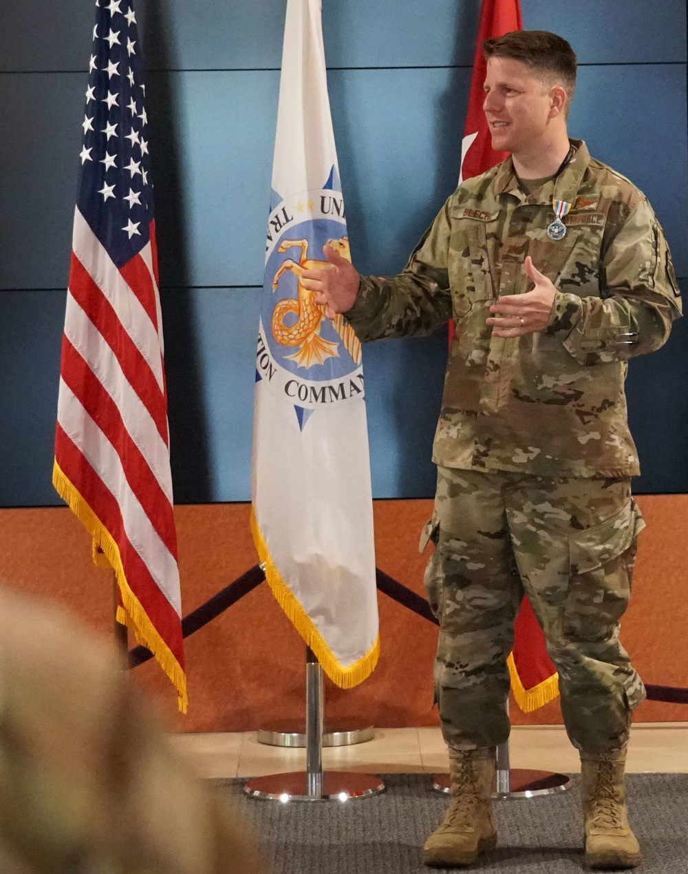 USAF Col. James J. Blech Receives the Defense Superior Service Medal