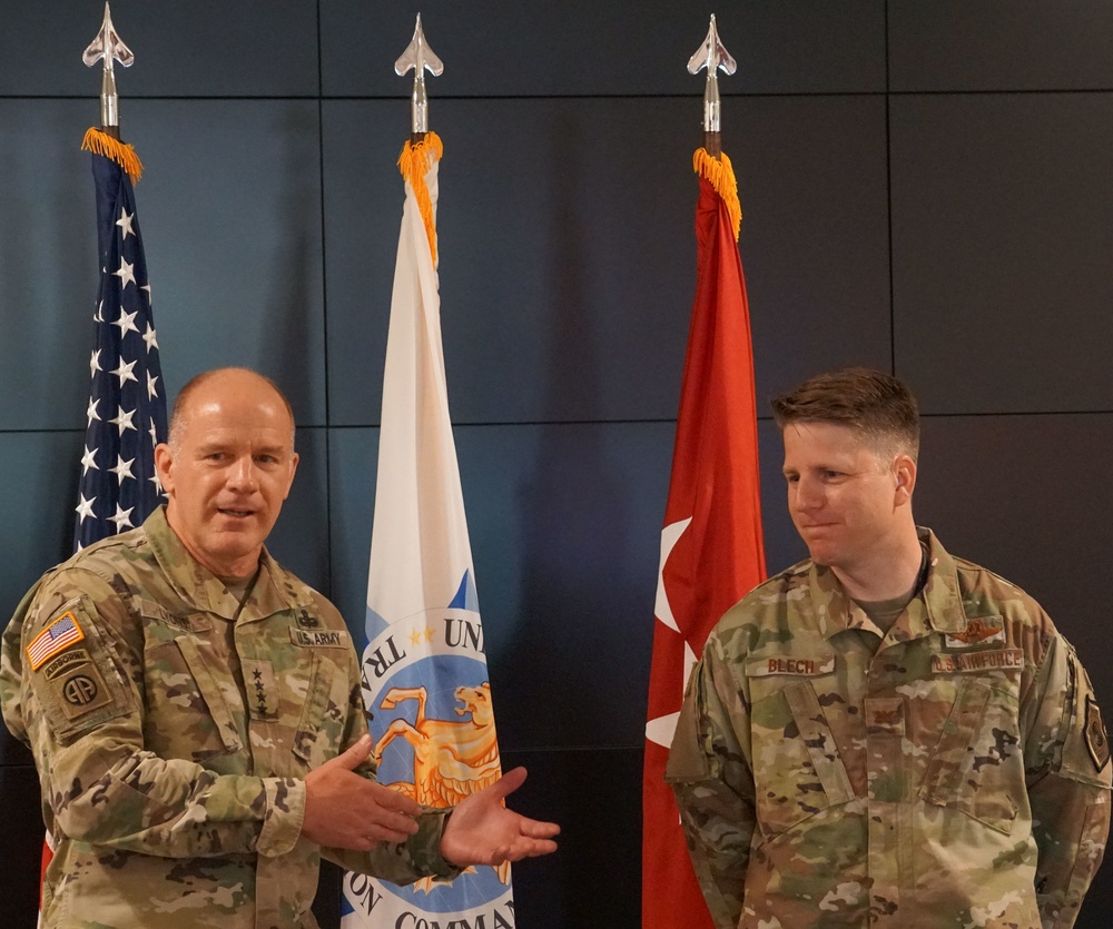 USAF Col. James J. Blech Receives the Defense Superior Service Medal