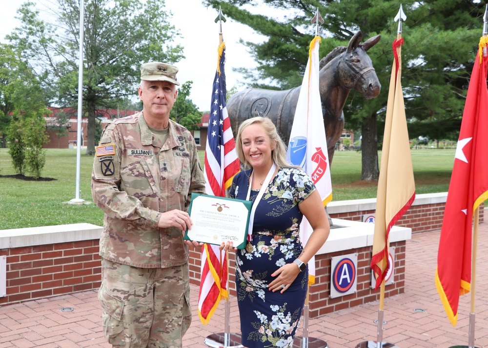 Cpt. Nicole McCoy Award Ceremony