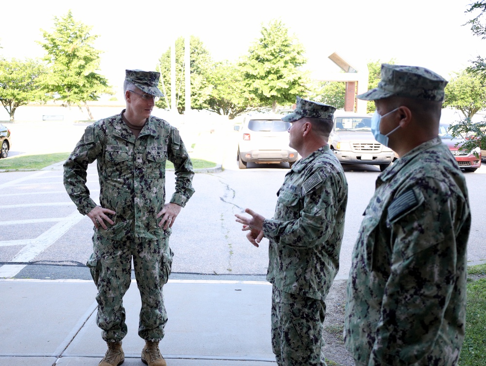 Navy's Medical Service Corps Director Visits Navy Medicine Readiness and Training Command New England