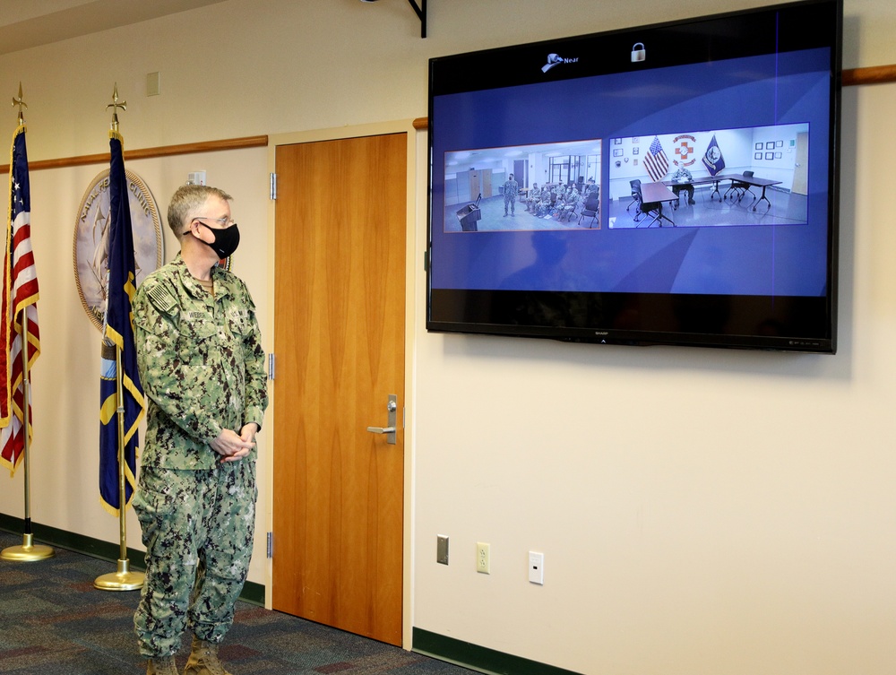 Navy's Medical Service Corps Director Visits Naval Station Newport