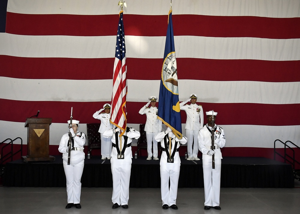 Naval Base Ventura County Holds Change of Command