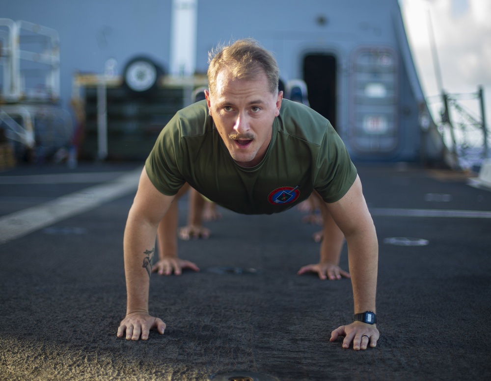 Lance Cpl. Seminar PT Session