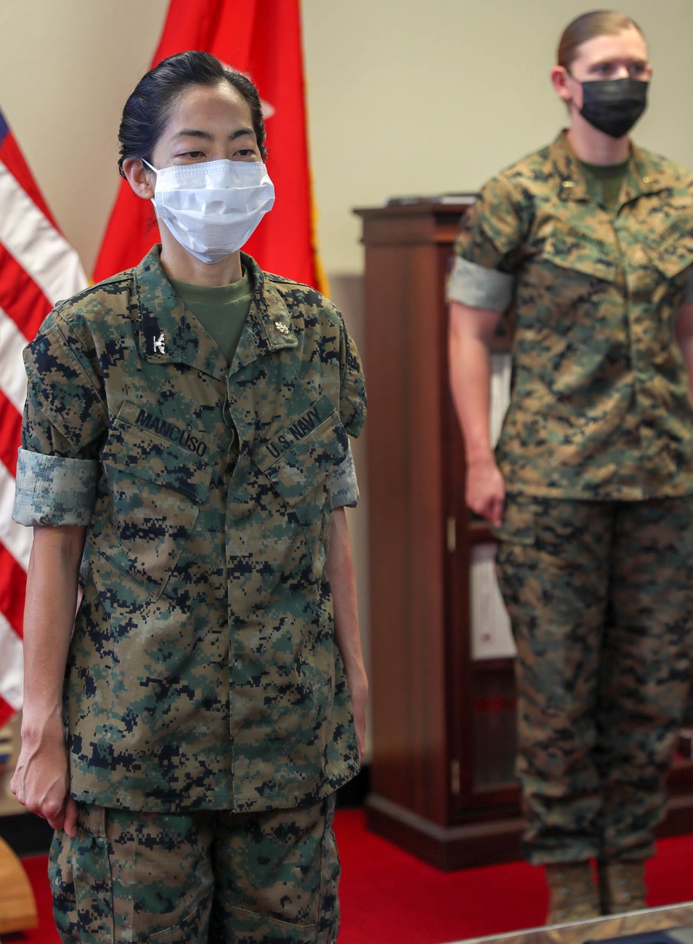 Japan Ground Self-Defense Force Major General awards three U.S. Marines and one Sailor