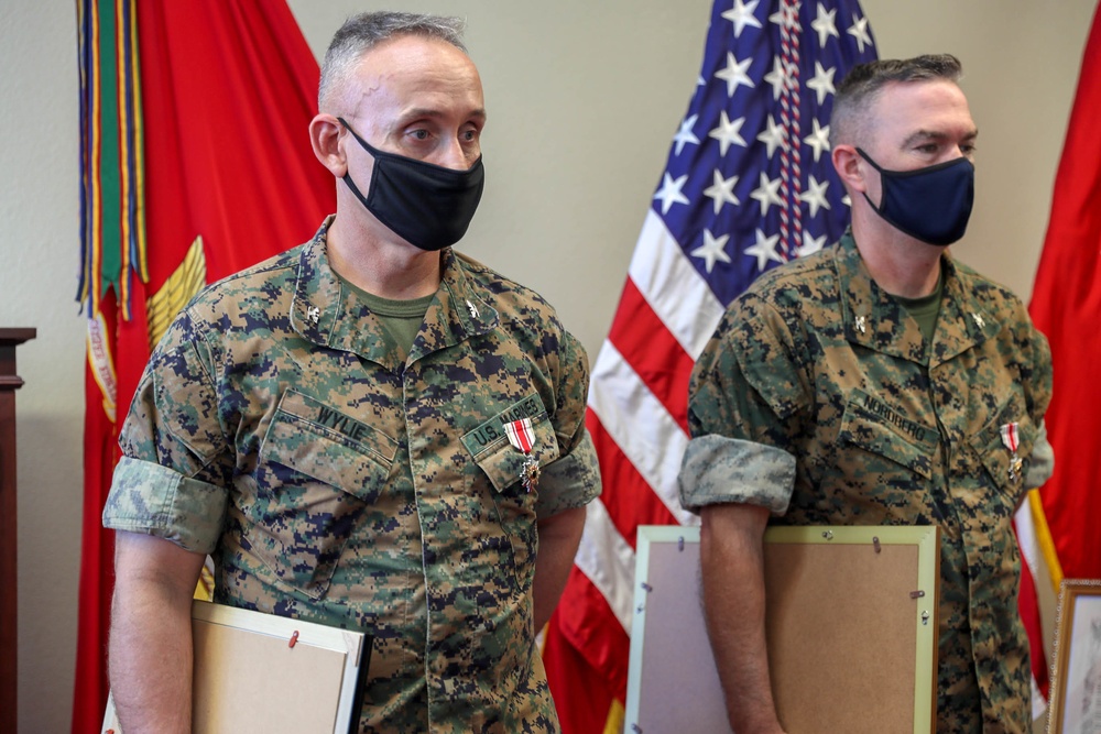 Japan Ground Self-Defense Force Major General awards four U.S. Marines