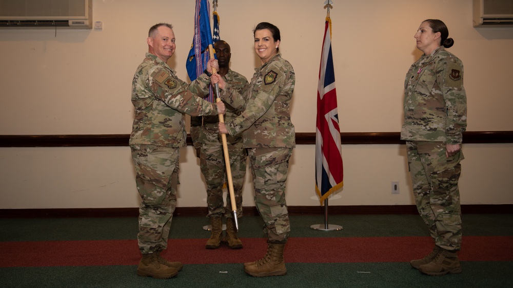 48th FSS recognizes incoming commander