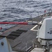 USS Rafael Peralta (DDG 115) fires its 5-inch gun during exercise Pacific Vanguard 2021