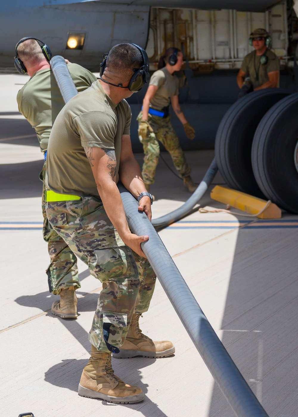 378th demonstrates successful hot pit cross-airframe training