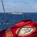 USS Rafael Peralta (DDG 115) sails in formation
