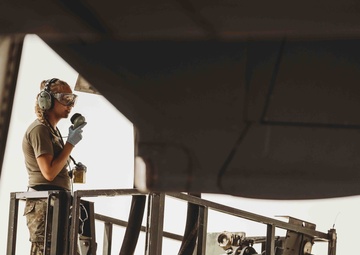 KC-10 performs dual role for AFCENT mission