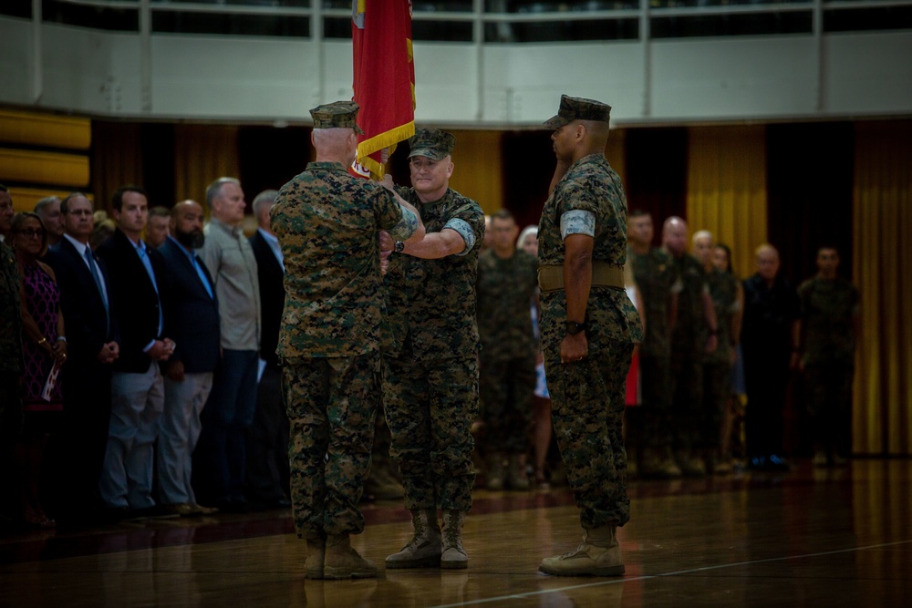 II MEF Commanding General Change of Command Ceremony