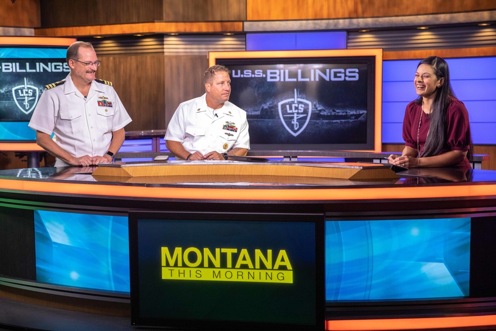 USS Billings (LCS 15) visits namesake Billings, Montana