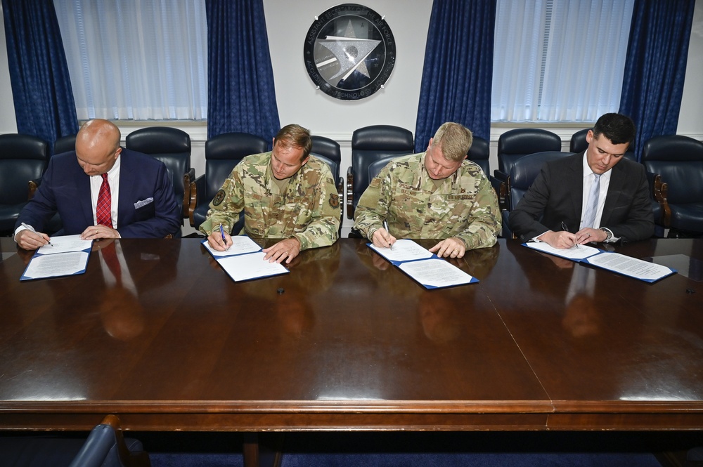 Air Force AQC-GCR-JA-OSI MOU Signing