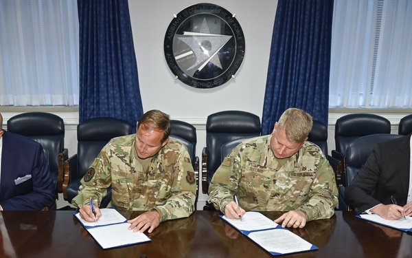 Air Force AQC-GCR-JA-OSI MOU Signing
