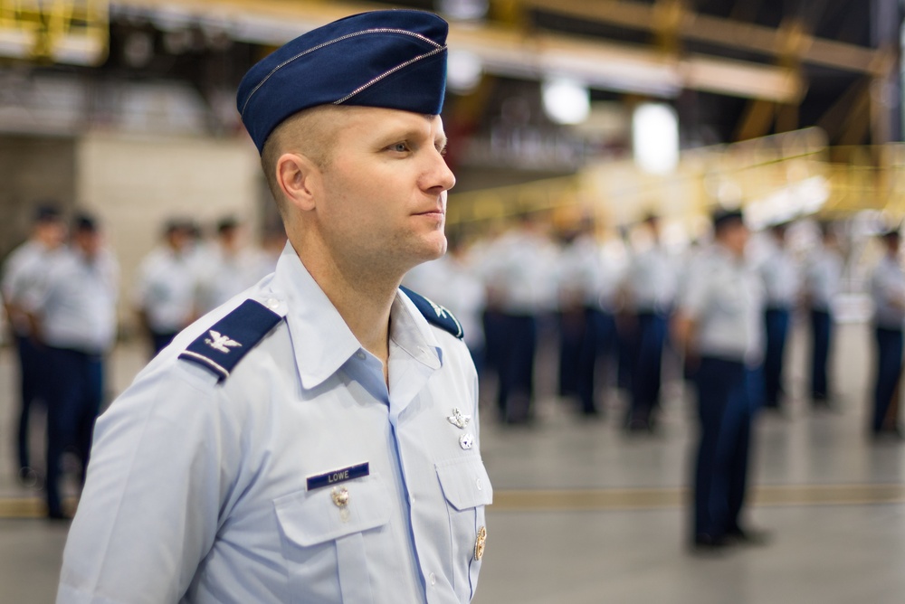 Robinson Assumes Showcase Wing Command