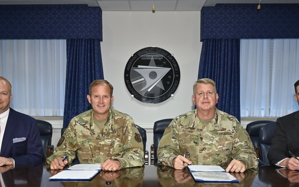 Air Force AQC-GCR-JA-OSI MOU Signing