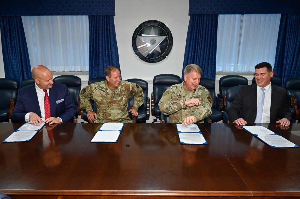 Air Force AQC-GCR-JA-OSI MOU Signing