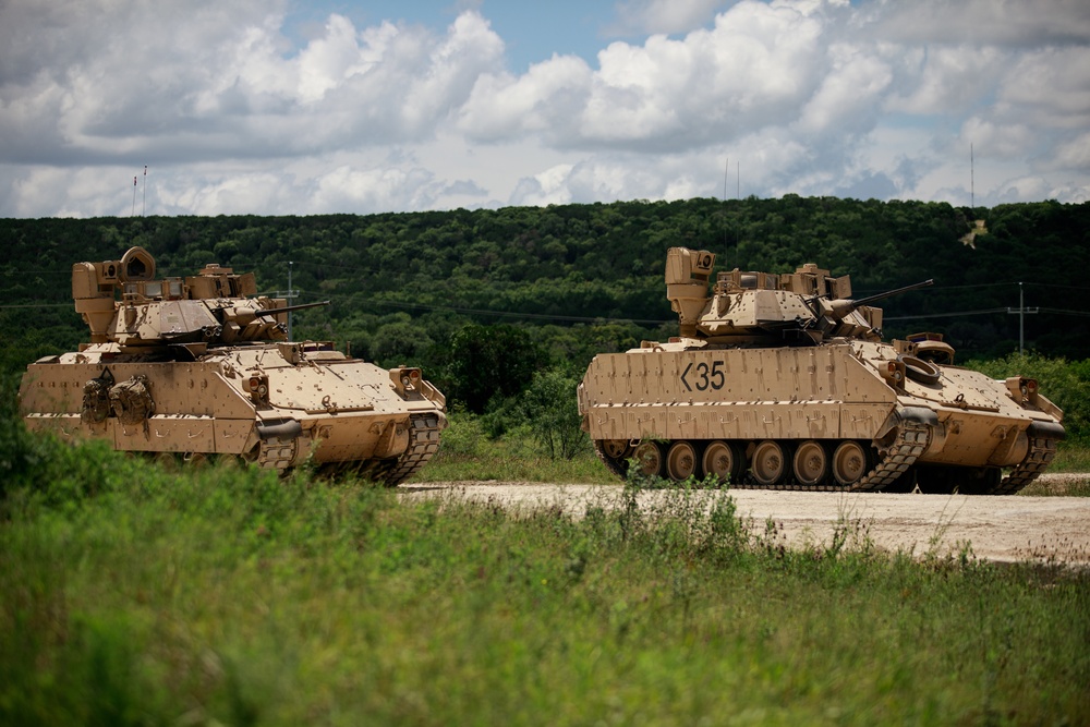 3rd ABCT Bradley Platoon Training