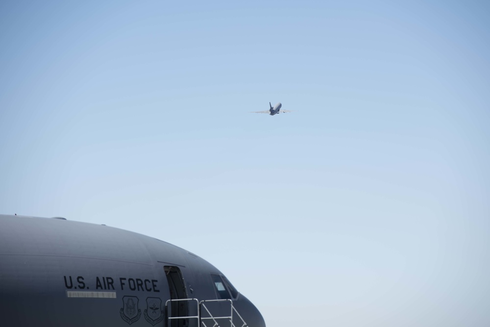 Aircraft at Travis Air Force Base