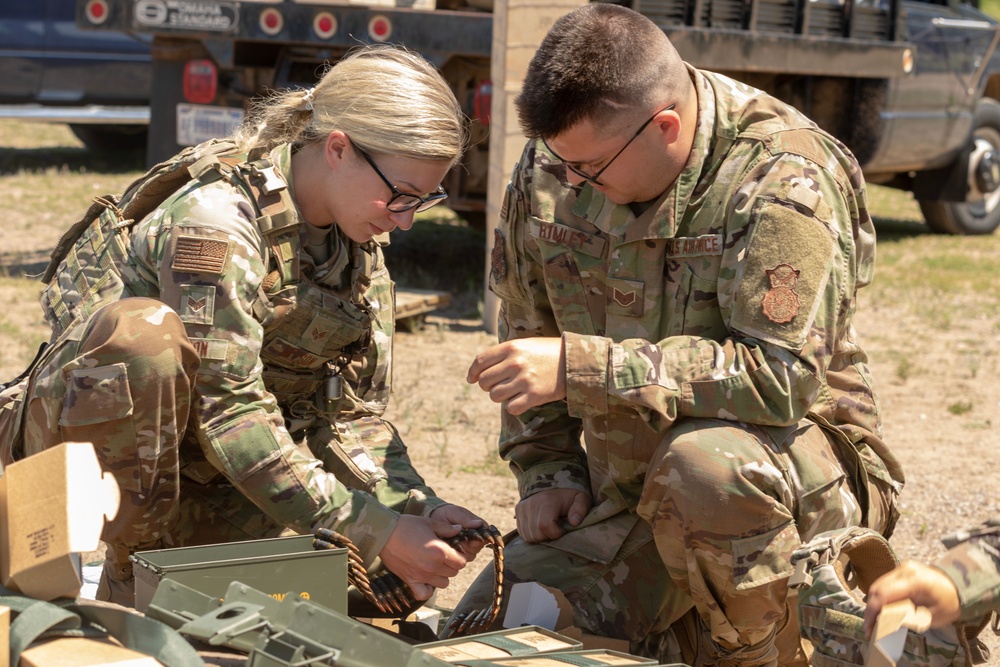 148th Security Forces Squadron Trains on Camp Ripley