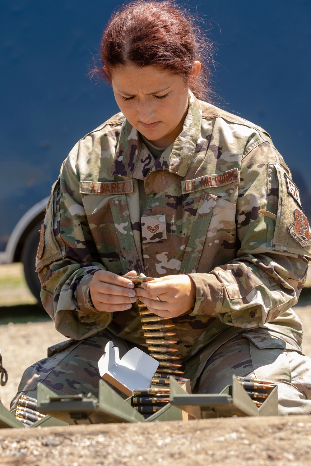 148th Security Forces Squadron Trains on Camp Ripley