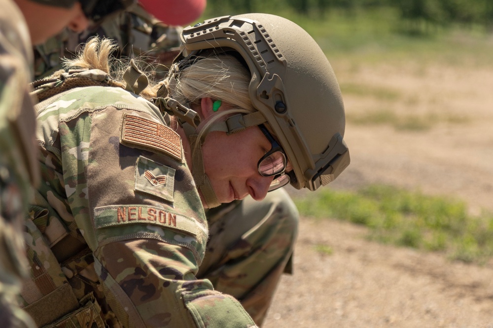 148th Security Forces Squadron Trains on Camp Ripley