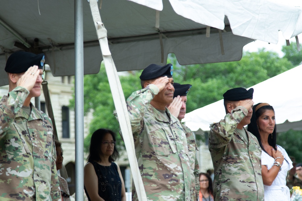 First Army’s Change of Command Ceremony Welcomes Lt. Gen. Antonio Aguto As Its New Commanding General.