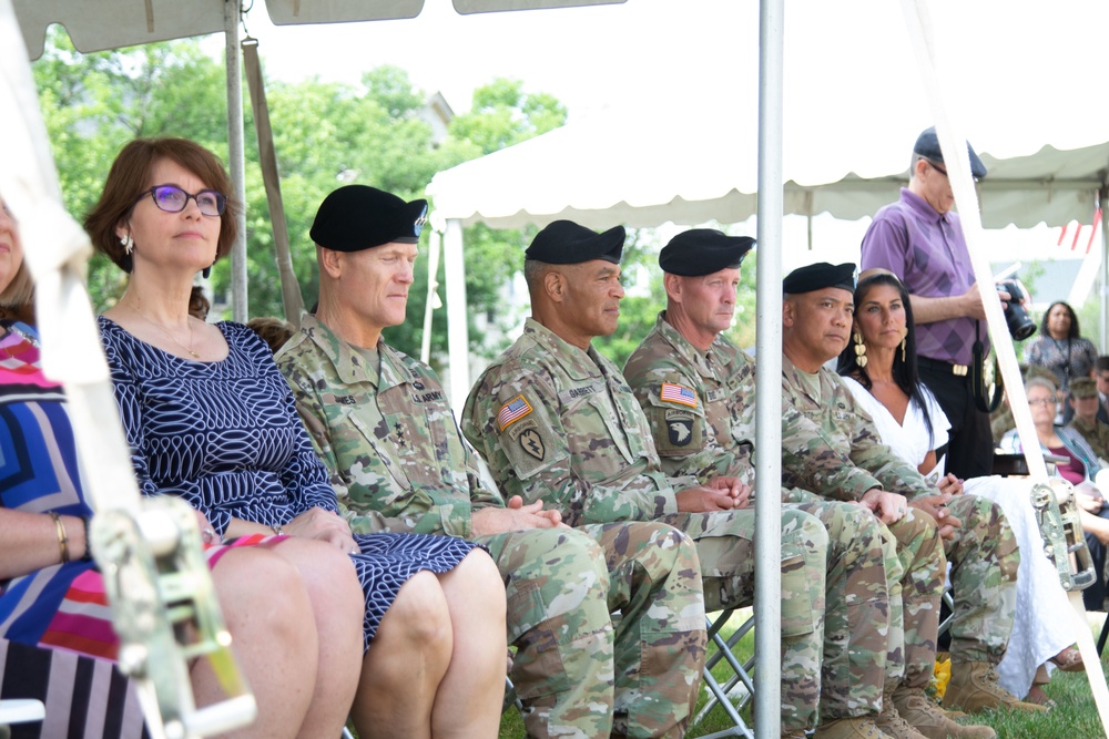 First Army’s Change of Command Ceremony Welcomes Lt. Gen. Antonio Aguto As Its New Commanding General.