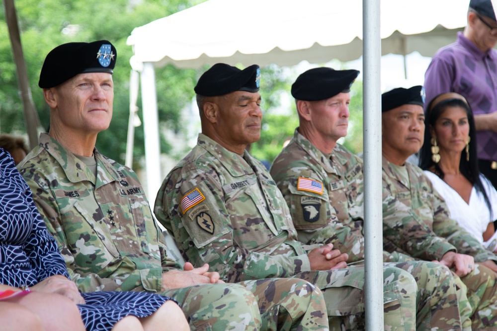 First Army’s Change of Command Ceremony Welcomes Lt. Gen. Antonio Aguto As Its New Commanding General.