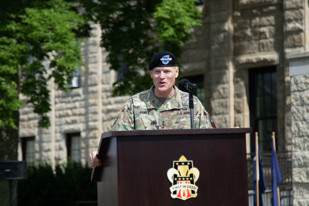 First Army’s Change of Command Ceremony Welcomes Lt. Gen. Antonio Aguto As Its New Commanding General.