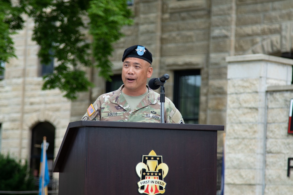 First Army’s Change of Command Ceremony Welcomes Lt. Gen. Antonio Aguto As Its New Commanding General.