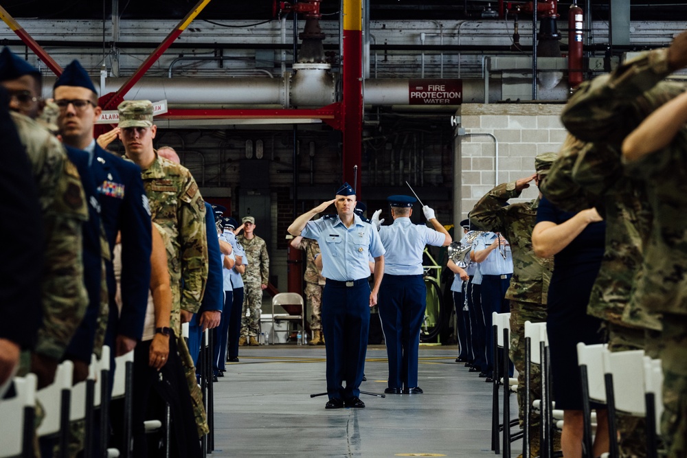 Robinson Assumes Showcase Wing Command