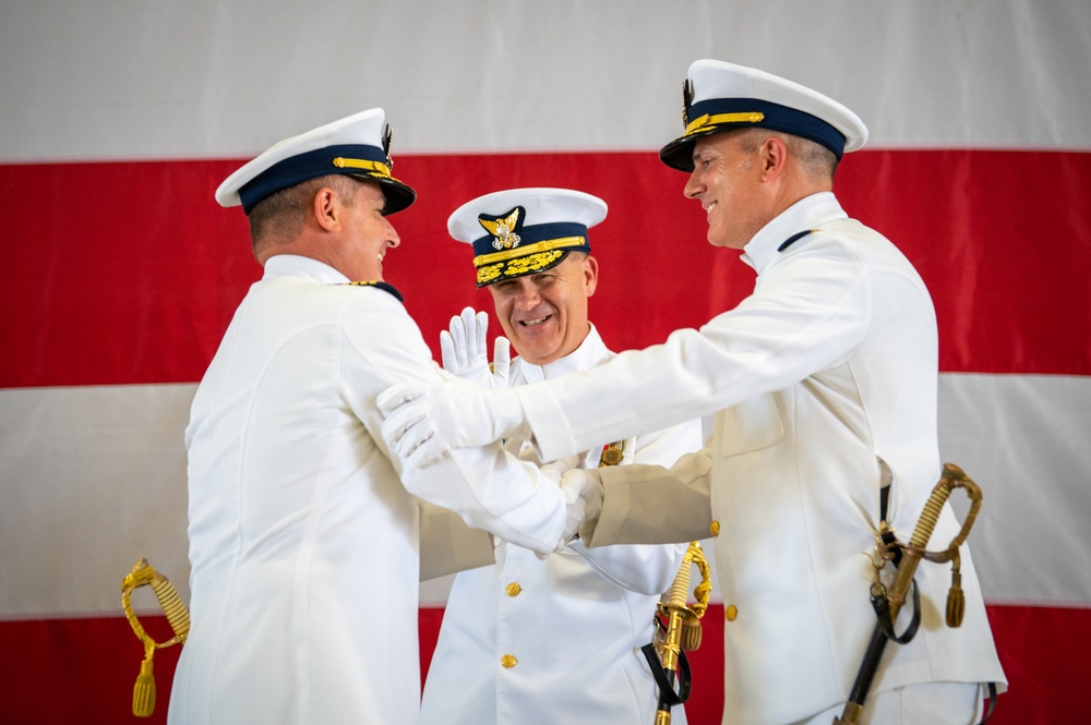 Coast Guard Air Station Sacramento holds change-of-command ceremony