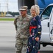 165th AW greets FLOTUS Jill Biden upon arrival to Savannah