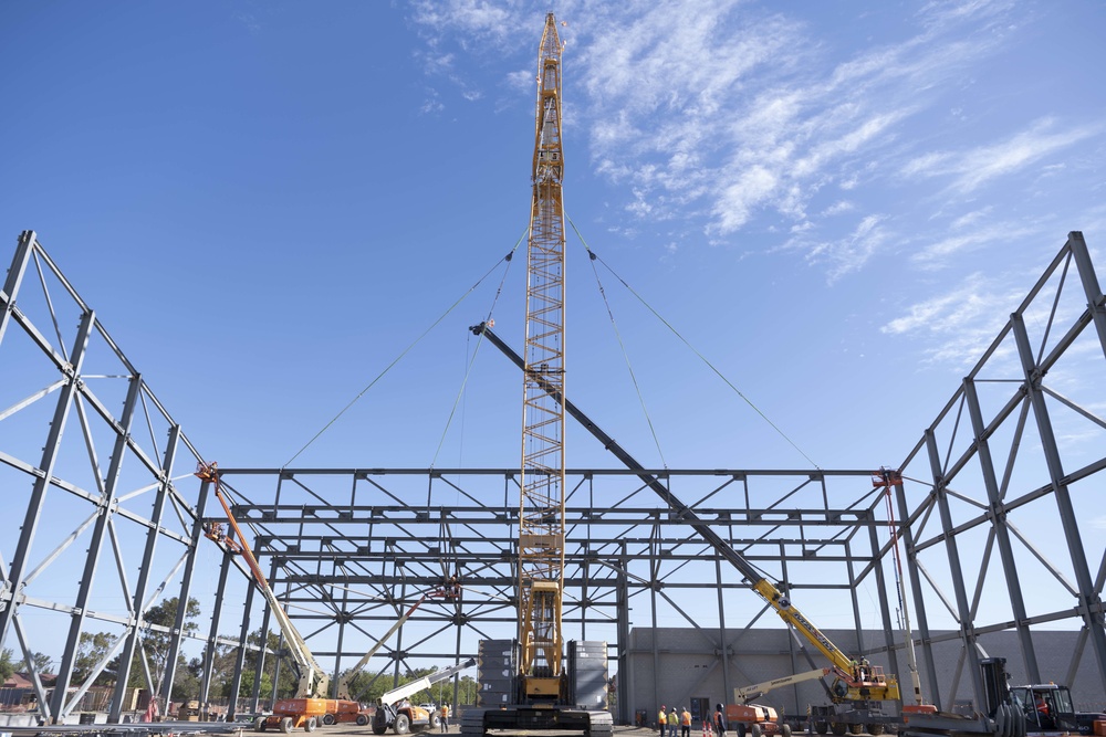 Travis AFB constructs KC-46 Hangar