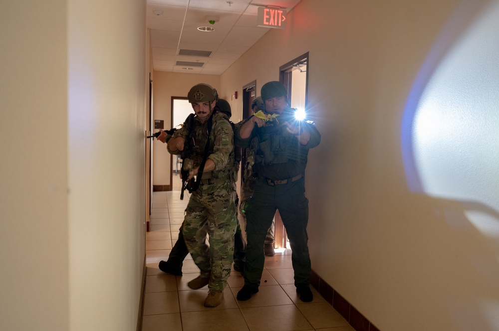 2nd SFS performs joint training event with local law enforcement