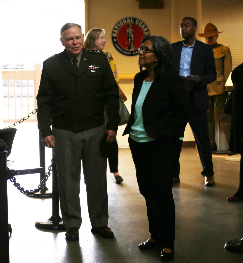 Congresswoman Marilyn Strickland visits Camp Murray