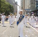 The U.S. Navy Band leader raises baton