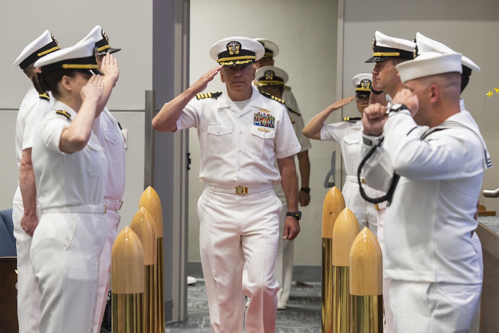 Navy Medical Research Unit Dayton Holds Change of Command