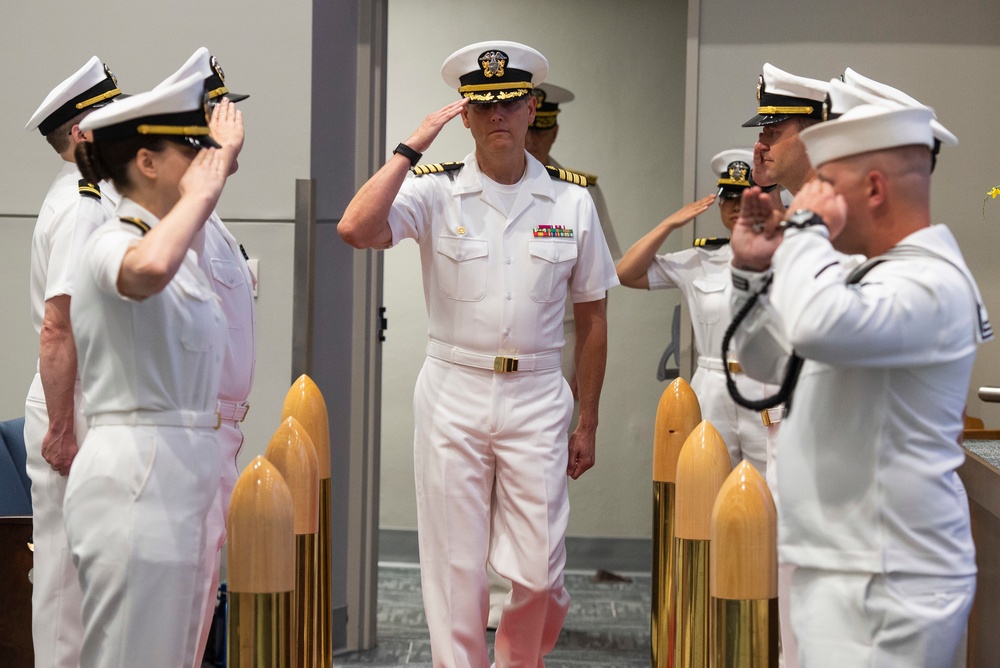 Navy Medical Research Unit Dayton Holds Change of Command