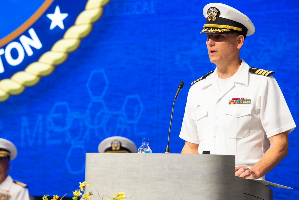 Navy Medical Research Unit Dayton Holds Change of Command