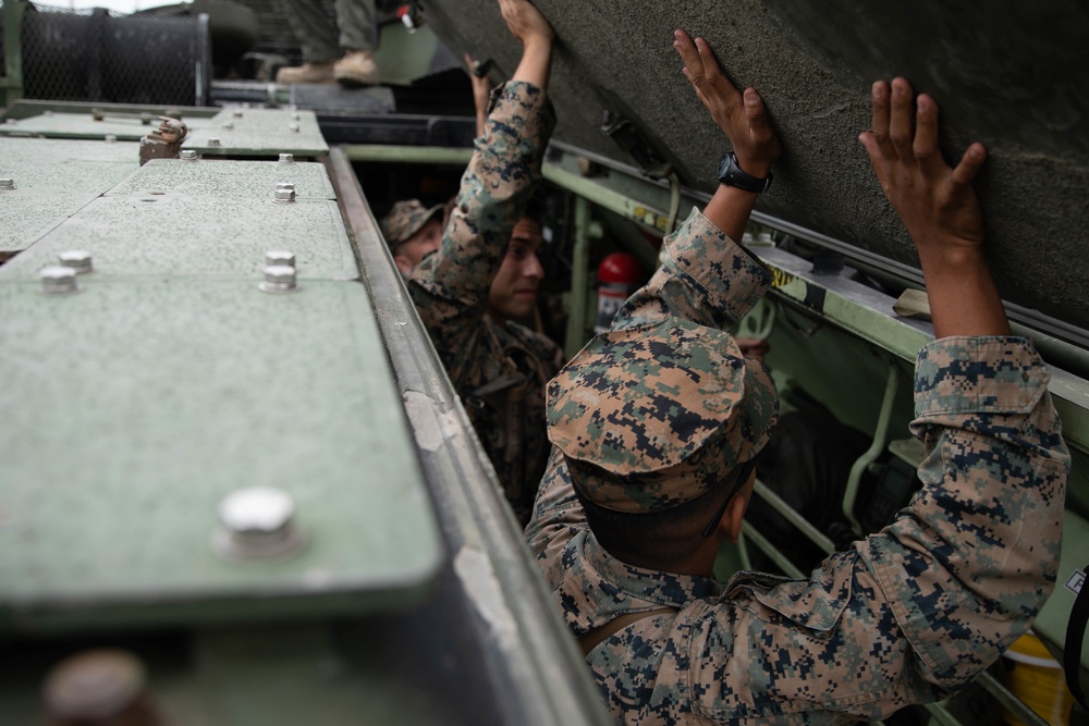 Hitting the surf | Marines with 1st Bn., 5th Marines conduct AAV training